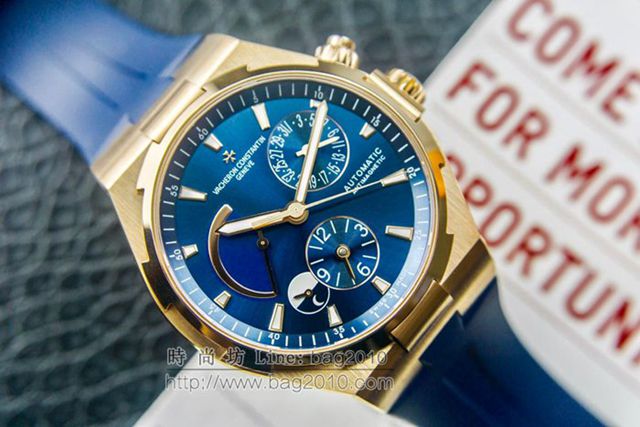 vacheron Constantin手錶 江詩丹頓縱橫四海多功能腕表 江詩丹頓高端機械男表  hds1123